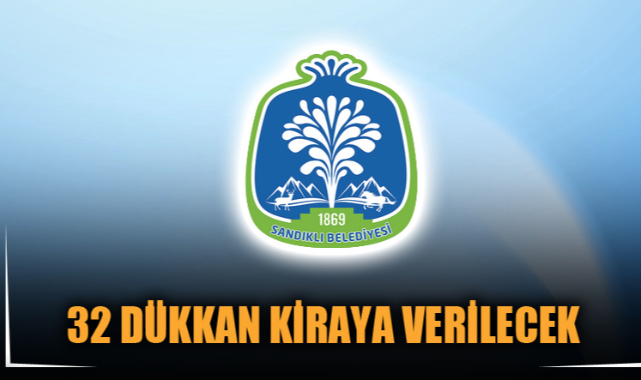 32 DÜKKAN KİRAYA VERİLECEK