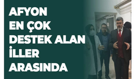 AFYON EN ÇOK DESTEK ALAN İLLER ARASINDA