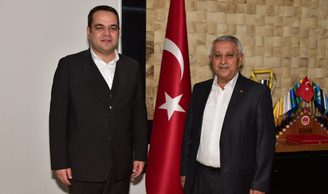 ARTUK’TAN BAŞKAN ZEYBEK’E ZİYARET