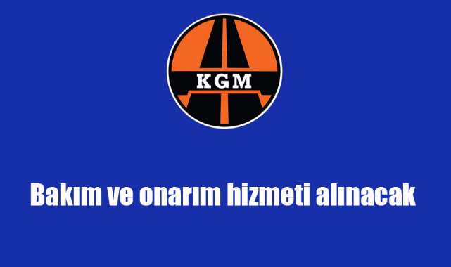 Bakım ve onarım hizmeti alınacak