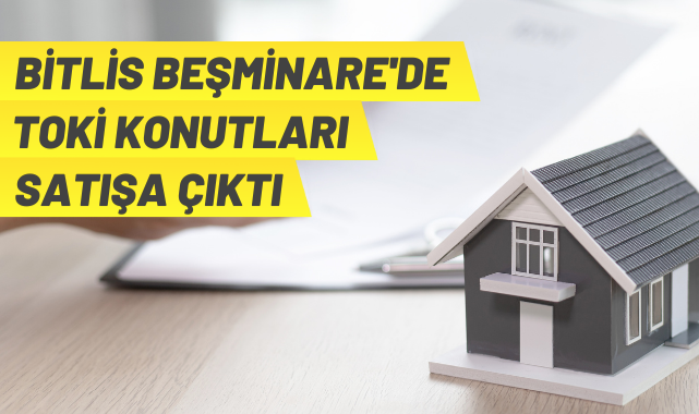 Bitlis'te TOKİ'den konut satışı
