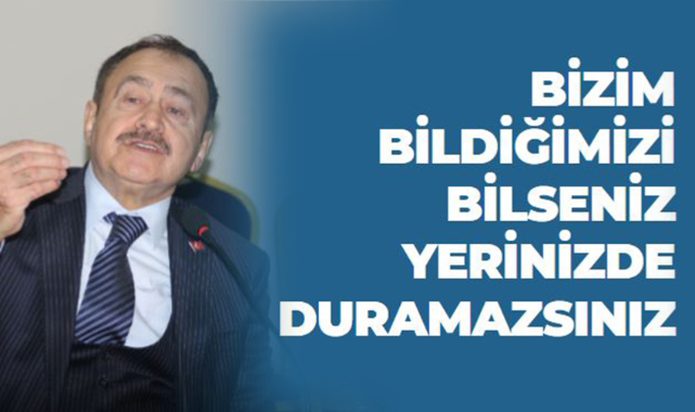 BİZİM BİLDİĞİMİZİ BİLSENİZ YERİNİZDE DURAMAZSINIZ