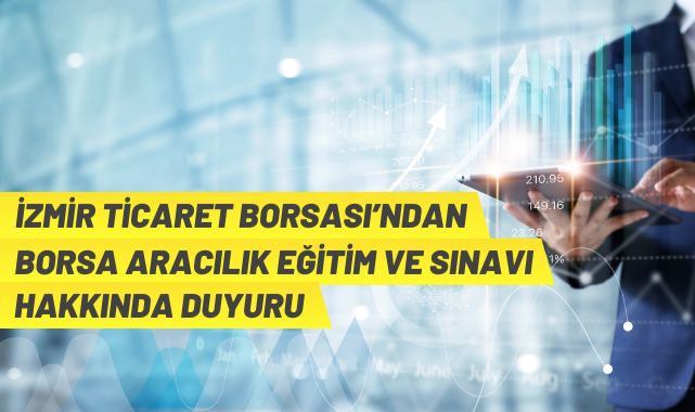 Borsa aracılık eğitim ve sınavına ilişkin duyuru