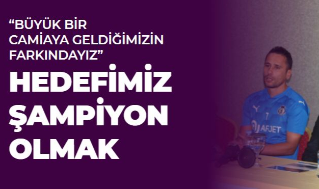 “BÜYÜK BİR CAMİAYA GELDİĞİMİZİN FARKINDAYIZ”