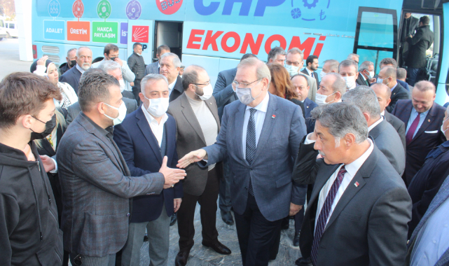 CHP EKONOMİ MASASI ATSO’YU ZİYARET ETTİ