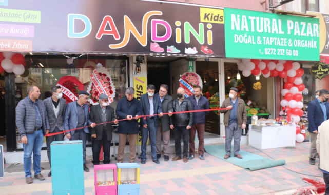 DANDİNİ BEBEK GİYİM VE ORGANİK PAZAR AÇILDI