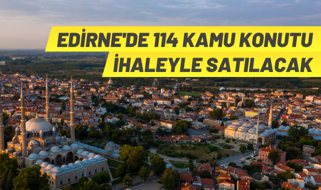Edirne'de kamu konutu satışı