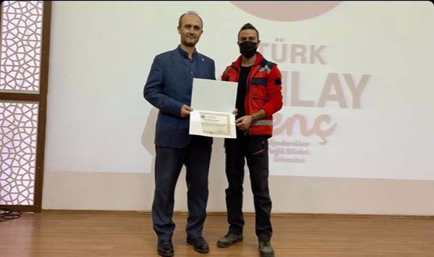 GENÇLERE TIBBİ KBRN FARKINDALIK EĞİTİMİ VERİLDİ