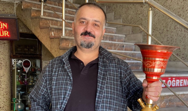 HIRSIZLARI TAKİP EDİP PARKTA YAKALADI, 650 TL'LİK NARGİLEYİ GERİ ALDI