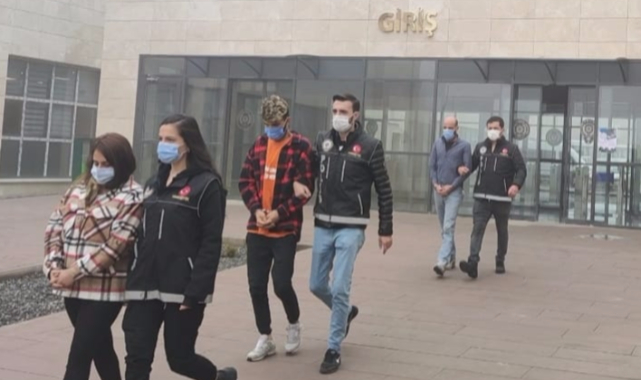 Hoparlörün içinde uyuşturucuyla yakalanan 2 kişi tutuklandı
