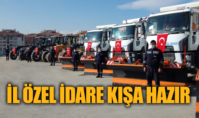 İl Özel İdare kışa hazır