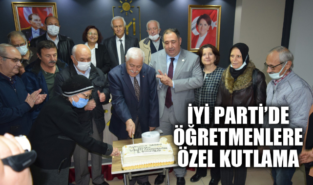 İYİ PARTİ’DE ÖĞRETMENLERE ÖZEL KUTLAMA
