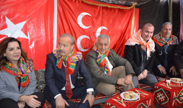 MHP HEYETİ, BAŞKAN ZEYBEK İLE BULUŞTU
