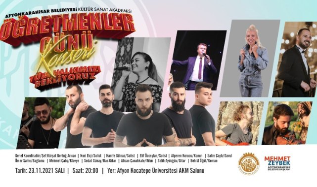 ÖĞRETMENLER GÜNÜNE ÖZEL KONSER
