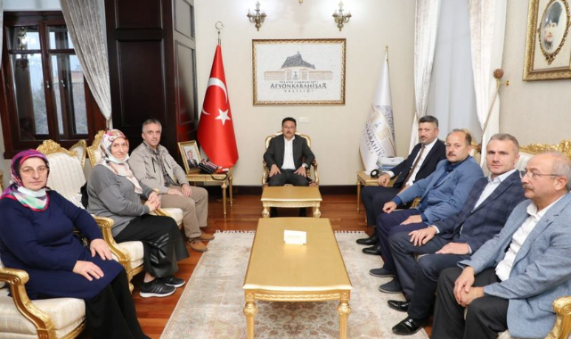 RİZE HEYETİNDEN VALİ ÇİÇEK’E ZİYARET
