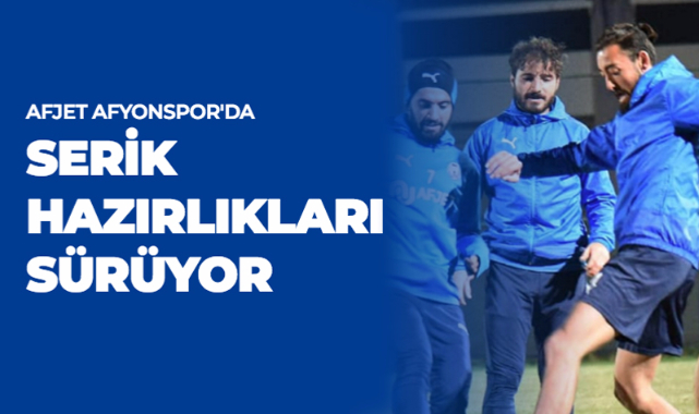 SERİK HAZIRLIKLARI SÜRÜYOR