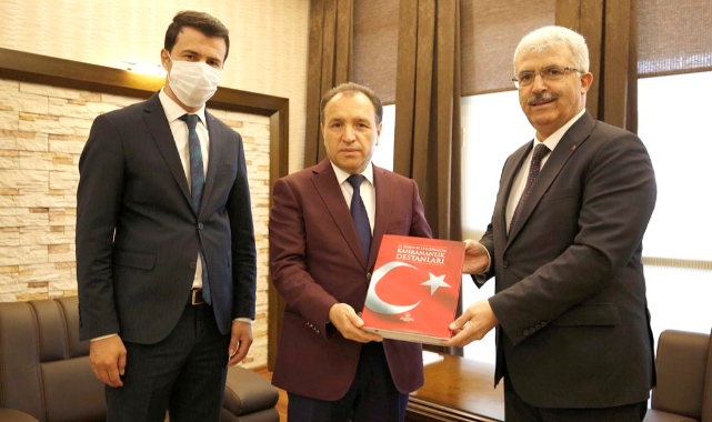 SOSYAL HİZMETLER MÜDÜRÜ YÜMNÜ’DEN REKTÖR KARAKAŞ’A ZİYARET