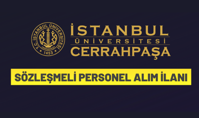 Sözleşmeli personel alım ilanı