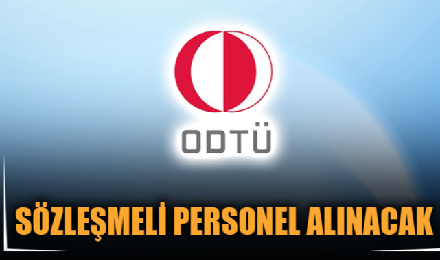 SÖZLEŞMELİ PERSONEL ALINACAK