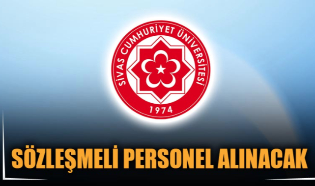 SÖZLEŞMELİ PERSONEL ALINACAK