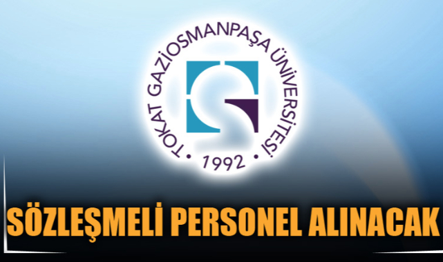 SÖZLEŞMELİ PERSONEL ALINACAK