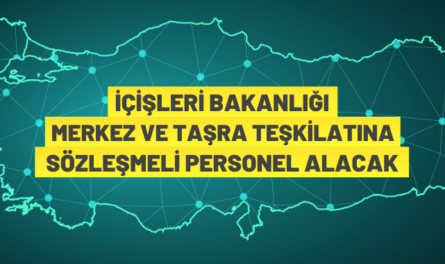 Sözleşmeli personel alınacak