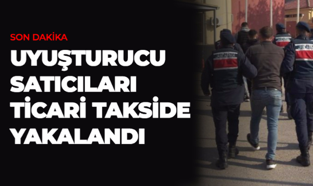 Uyuşturucu satıcıları ticari takside yakalandı