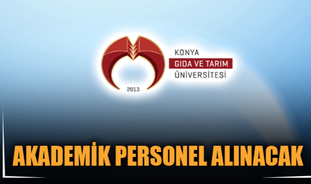 AKADEMİK PERSONEL ALINACAK