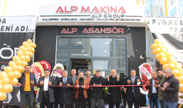 ALP ASANSÖR DUALARLA HİZMETE AÇILDI