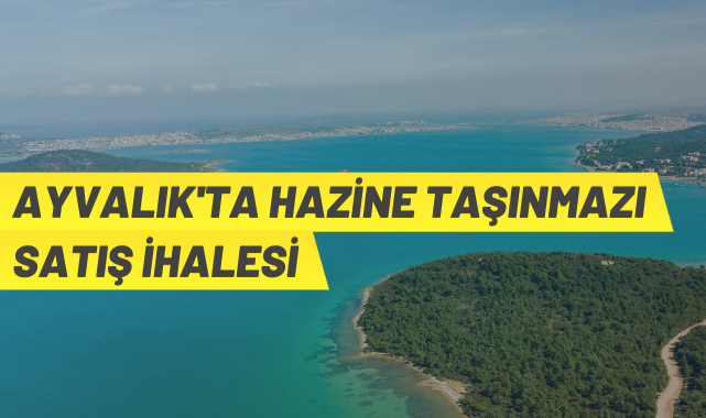 Ayvalık'ta Hazine taşınmazı satılıyor