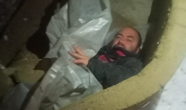 DONMAK ÜZEREYKEN BULUNDU