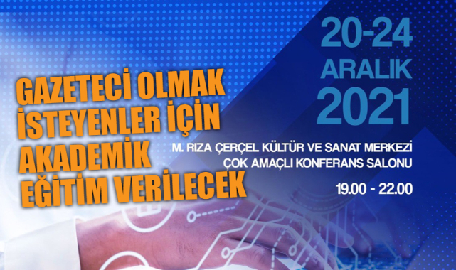 Gazeteci olmak isteyenler için akademik eğitim verilecek