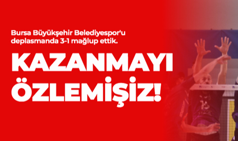 KAZANMAYI ÖZLEMİŞİZ!