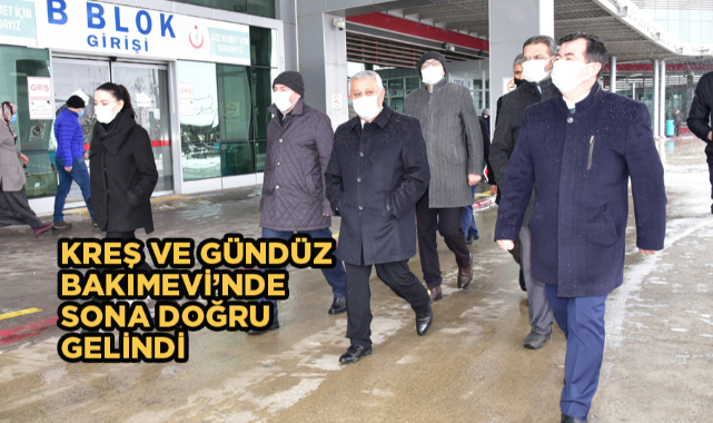 KREŞ VE GÜNDÜZ BAKIMEVİ’NDE SONA DOĞRU GELİNDİ