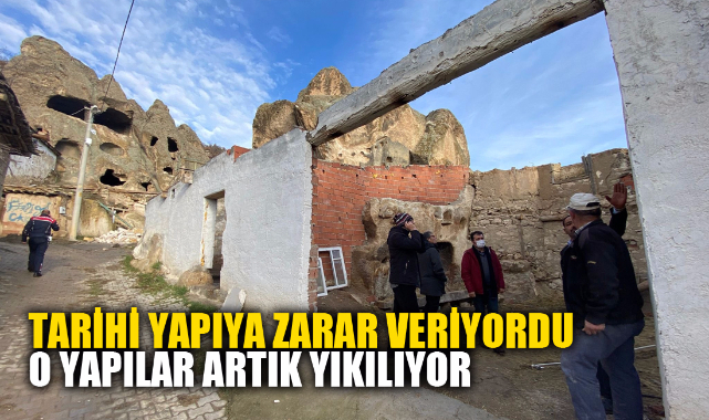 O EVLER ARTIK YIKILIYOR