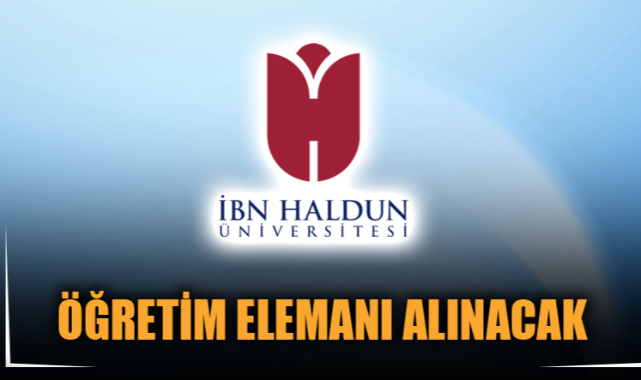 ÖĞRETİM ELEMANI ALINACAK