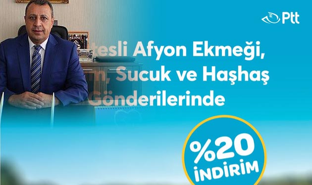 PTT’DEN YÖRESEL ÜRÜNLERE İNDİRİM KAMPANYASI