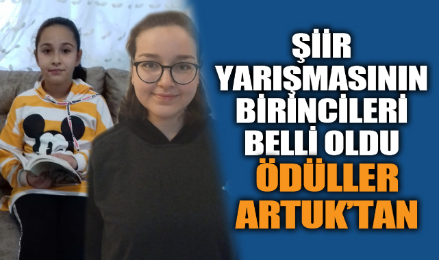 Şiir yarışmasının birincileri belli oldu