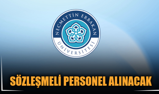 SÖZLEŞMELİ PERSONEL ALINACAK