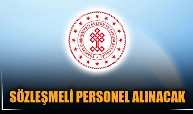 SÖZLEŞMELİ PERSONEL ALINACAK