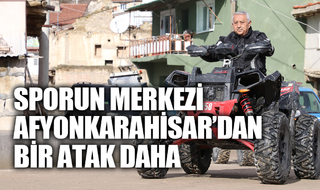 SPORUN MERKEZİ AFYONKARAHİSAR’DAN BİR ATAK DAHA