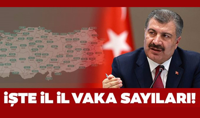 Vaka sayısında Afyon ne durumda