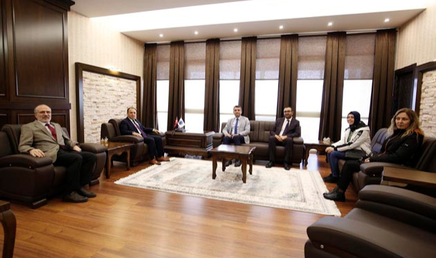 VALİ YARDIMCISI KEKLİK, REKTÖR KARAKAŞ’I ZİYARET ETTİ