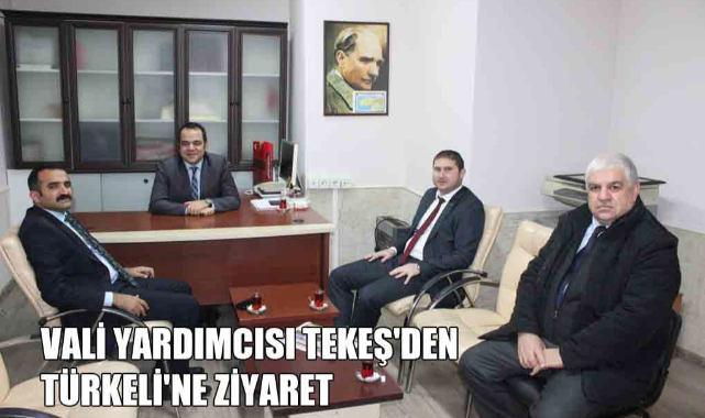 VALİ YARDIMCISI TEKEŞ'DEN TÜRKELİ'NE ZİYARET