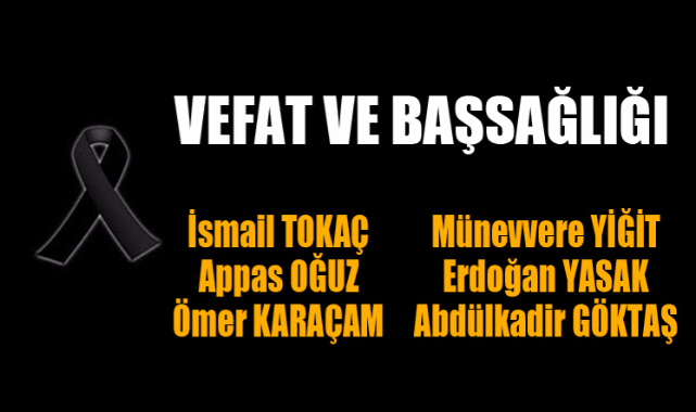 VEFAT VE BAŞSAĞLIĞI