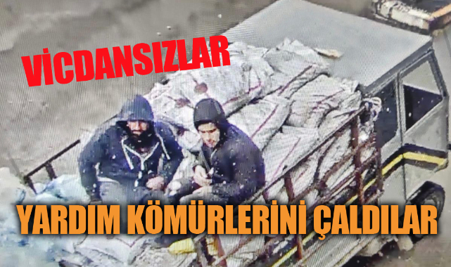 YARDIM KÖMÜRLERİNİ ÇALDILAR