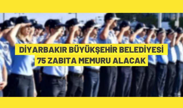Zabıta memuru alınacak