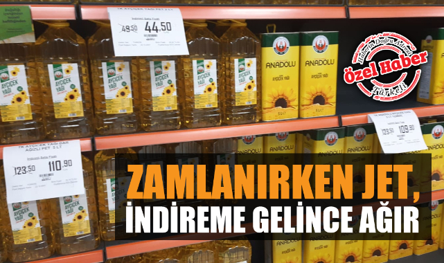 ZAMLANIRKEN JET, İNDİREME GELİNCE AĞIR