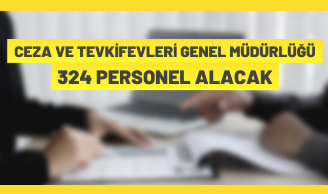 324 Personel alınacak