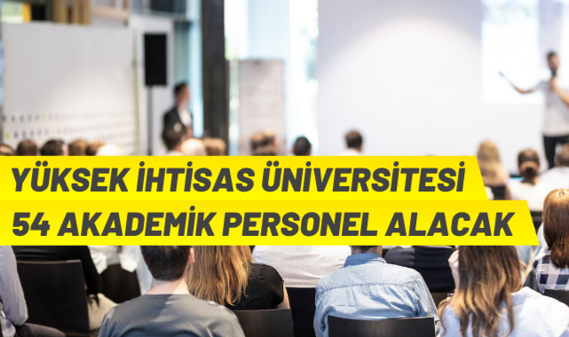 54 Akademik Personel